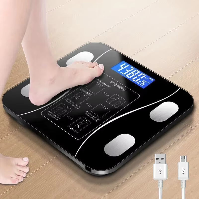 Special Electronic Scale for Body Management and Fat Loss, Smart Mode, Bluetooth Body Fat Scale, Home Weight Scale, Ultra-Precis