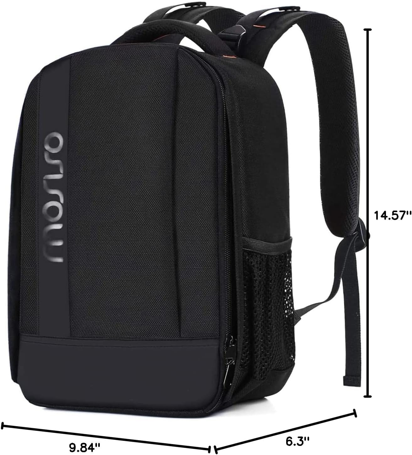 Camera Backpack,Dslr/Slr/Mirrorless Photography Backpack Buffer Padded Shockproof Camera Bag with Customized Modular Inserts&Tripod Holder Compatible with Canon,Nikon,Sony Etc, Black