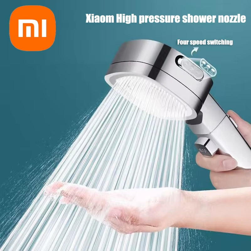 Xiaomi High Pressure Shower Head Water Saving 3-Modes Shower Heads Adjustable Water Massage Sprayer Home Bathroom Accessories